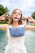 Sac A Bandouliere Selah - Bleu Layette