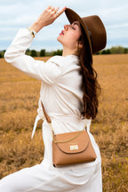 Sac A Bandouliere Zia - Beige