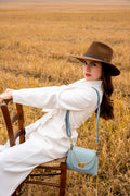Sac A Bandouliere Zia - Bleu Clair