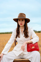 Sac A Bandouliere Zia - Rouge