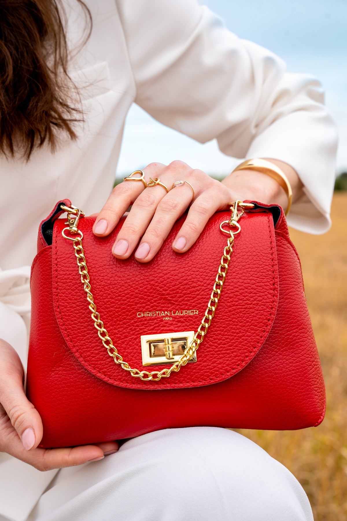 Sac A Bandouliere Zia - Rouge