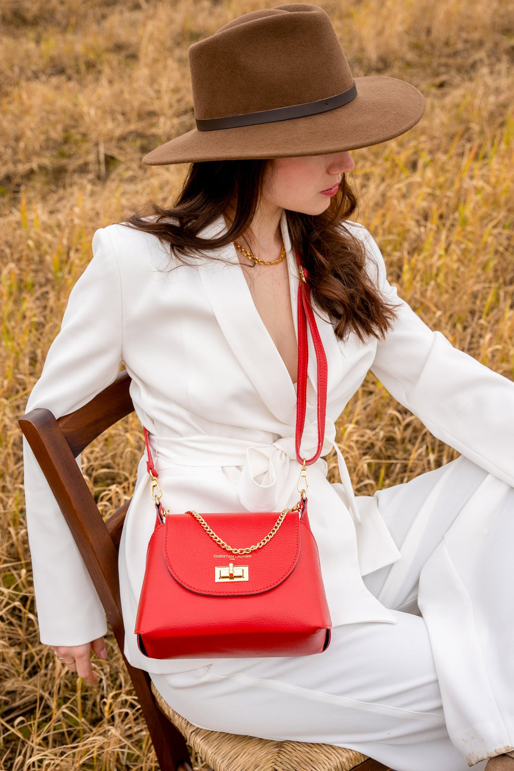 Sac A Bandouliere Zia - Rouge