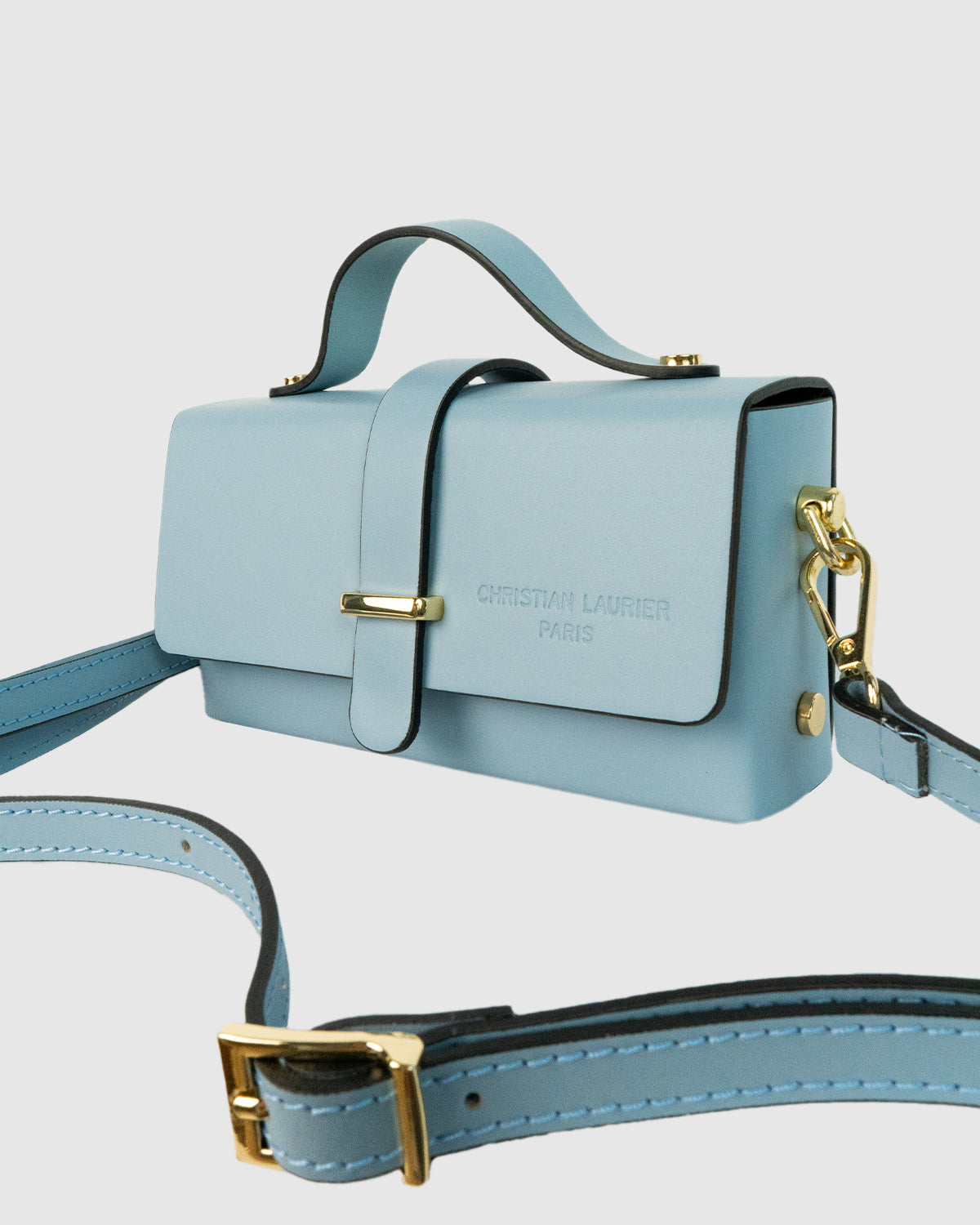 Sac À Bandoulière Claude - Bleu Ciel