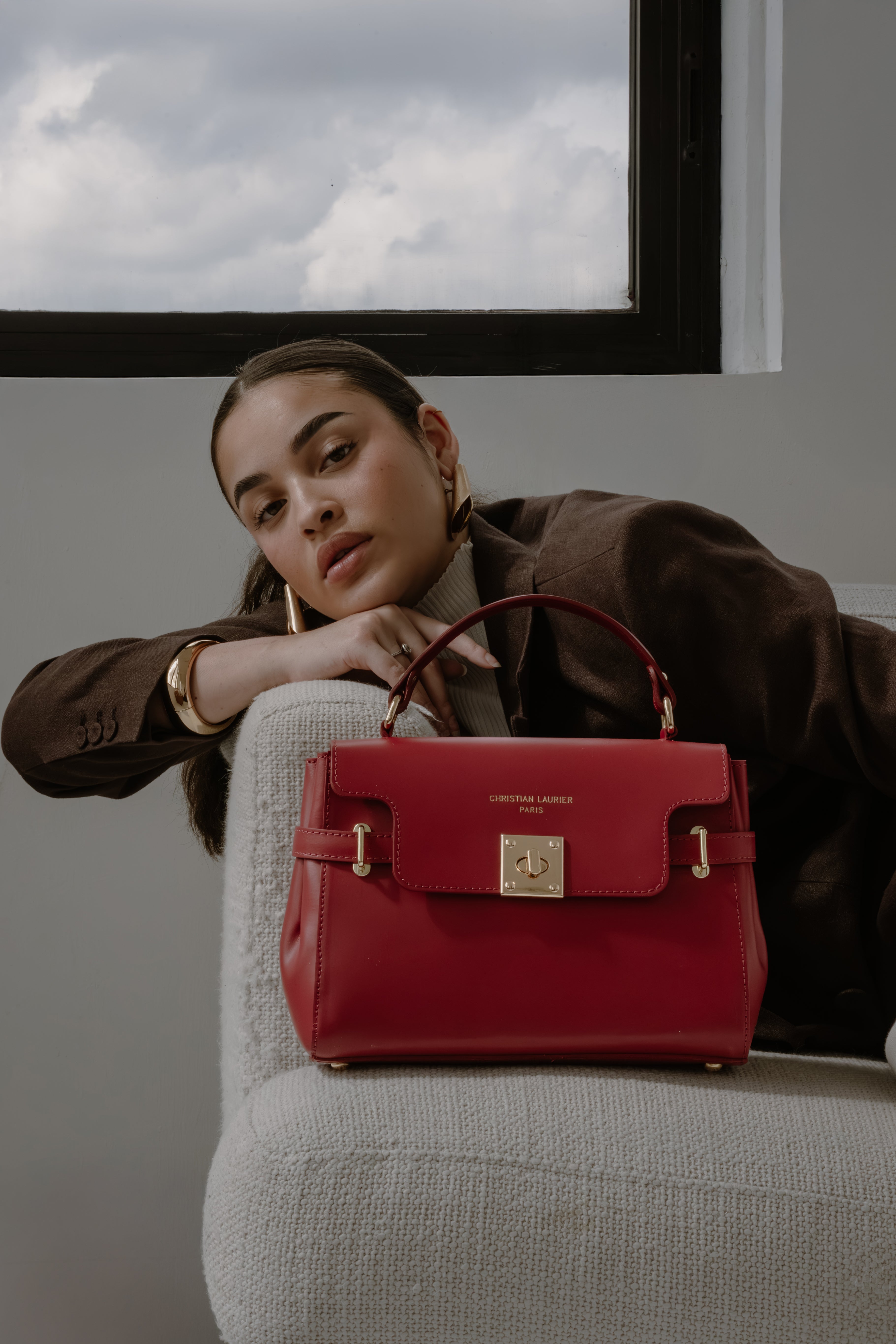 Sac À Main Swang - Bordeaux