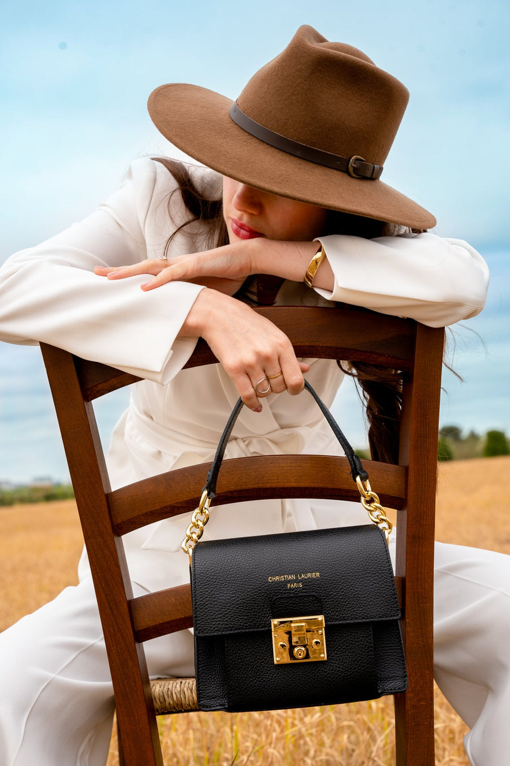 Sac À Bandoulière Adriana - Noir