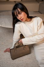 Sac À Bandoulière Alexine - Taupe