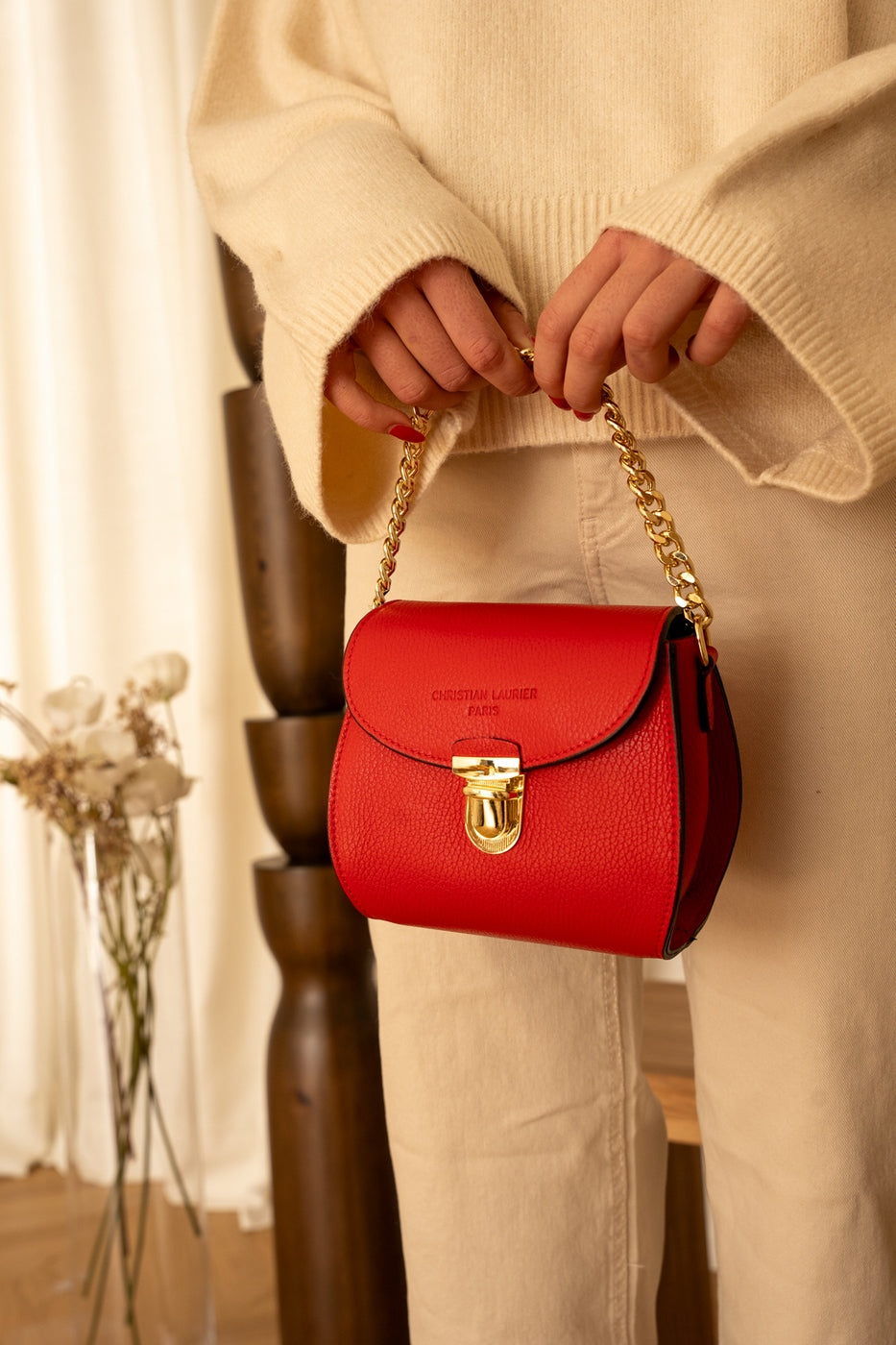 Sac À Bandoulière Chelsea - Rouge
