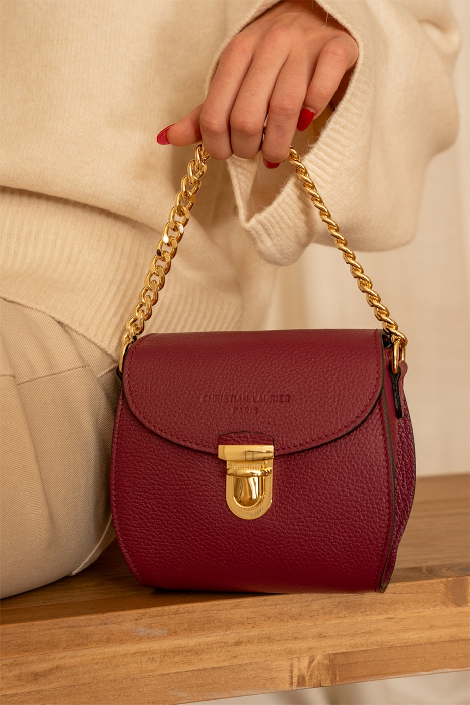 Sac À Bandoulière Chelsea - Prune