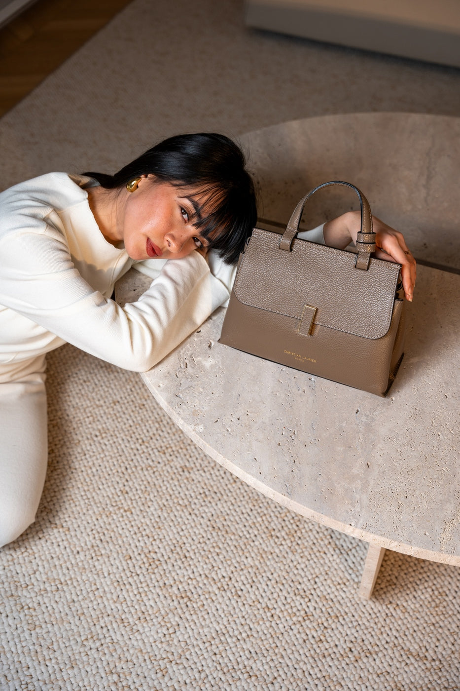 Sac À Bandoulière Ciara - Taupe