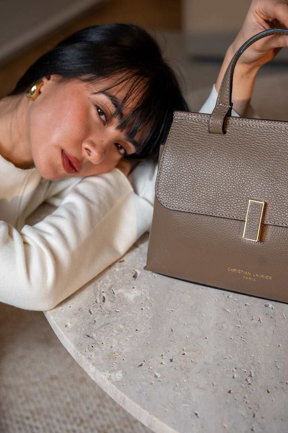 Sac À Bandoulière Ciara - Taupe