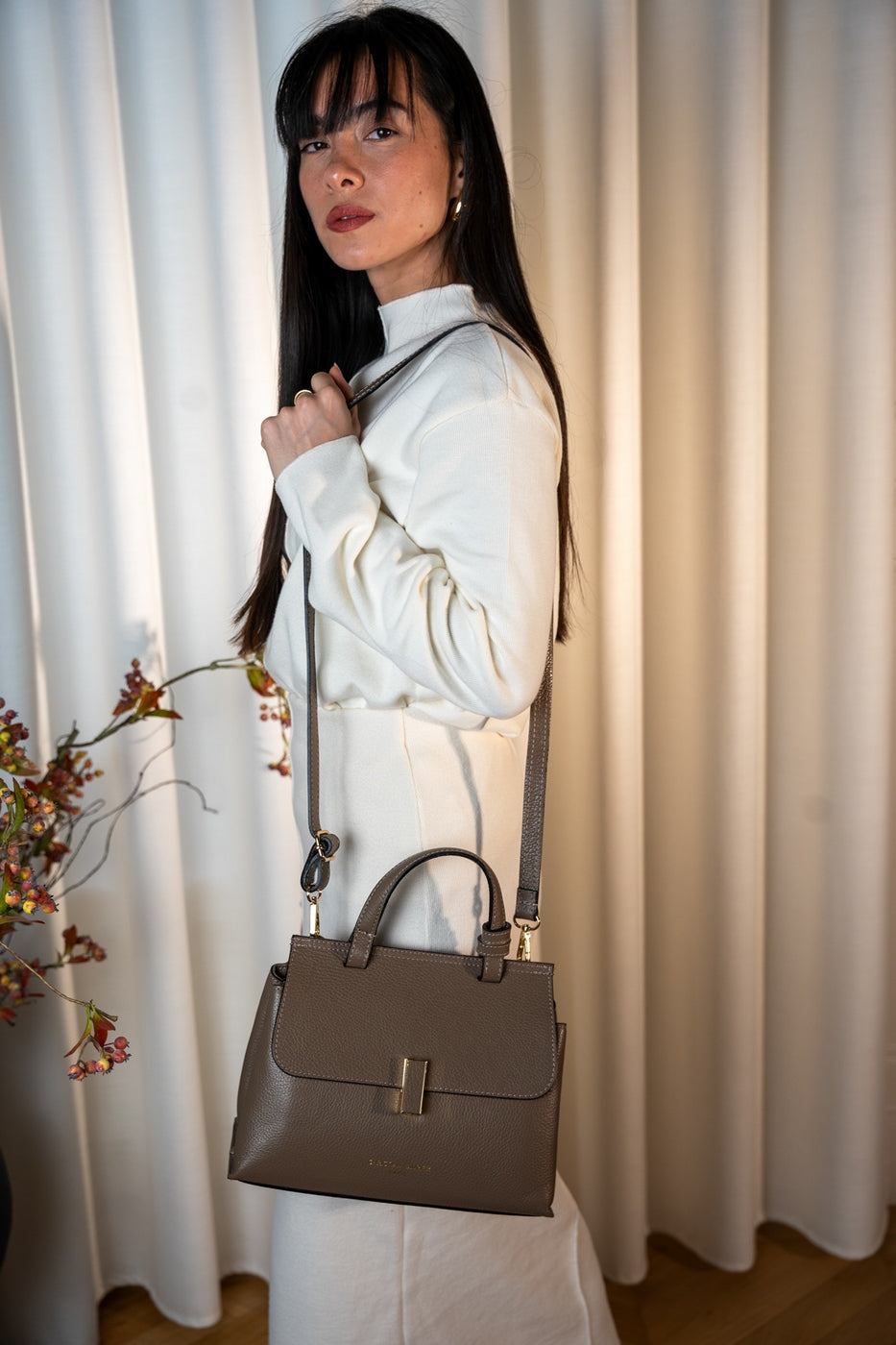 Sac À Bandoulière Ciara - Taupe