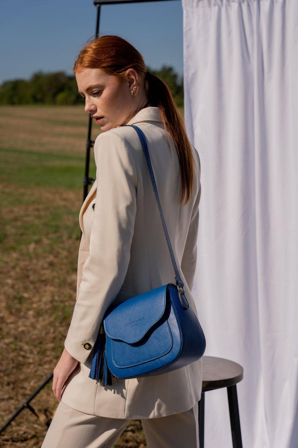 Sac À Bandoulière Ina - Bleu
