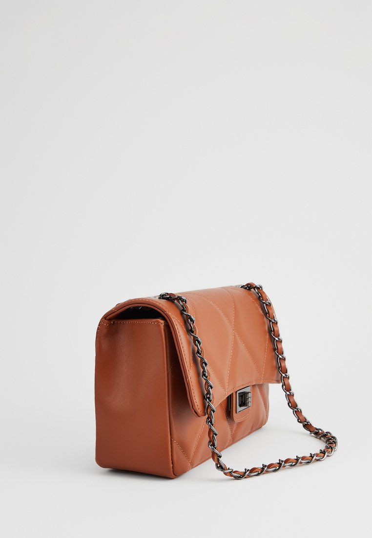 Sac À Bandoulière Lena - Camel