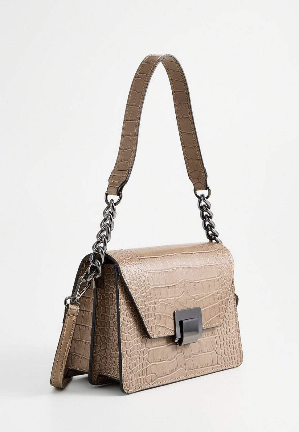 Sac À Bandoulière Lya - Taupe