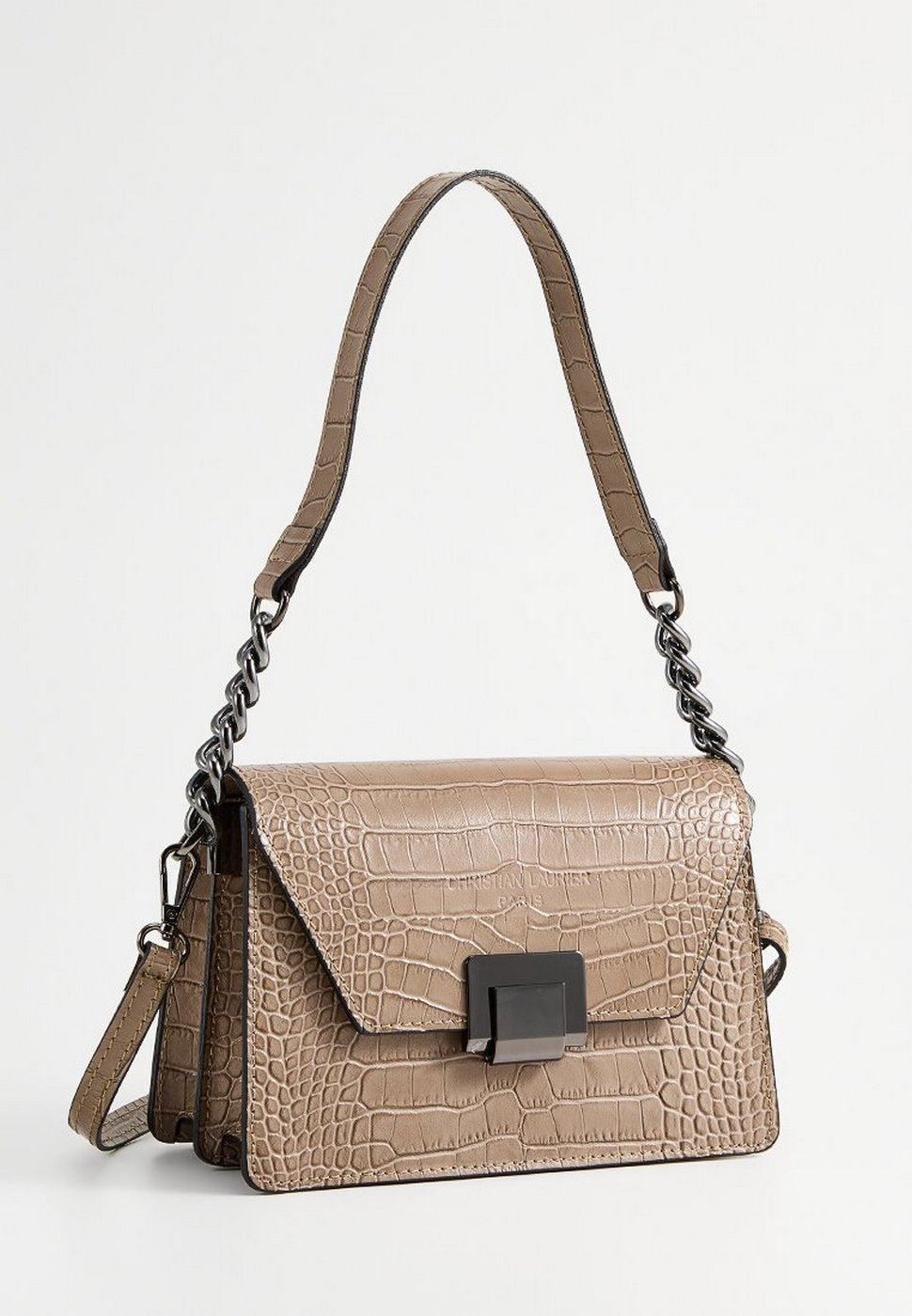 Sac À Bandoulière Lya - Taupe
