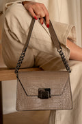 Sac À Bandoulière Lya - Taupe