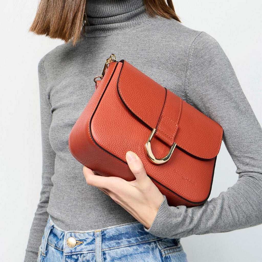 Sac À Bandoulière Nael - Rouge Brique