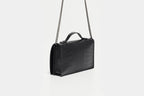 Sac À Bandoulière Stacy Croco - Noir