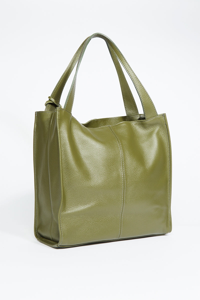 Sac À Main Agathe - Vert Olive