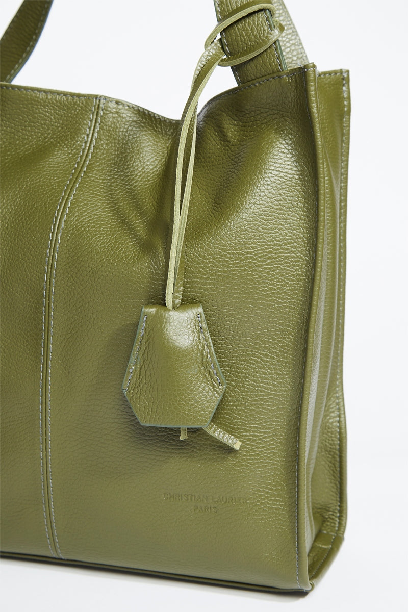 Sac À Main Agathe - Vert Olive