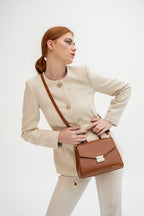 Sac A Bandouliere Enza - Camel