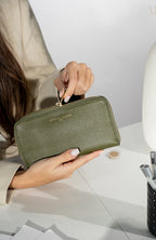 Portefeuille Hania - Vert Olive