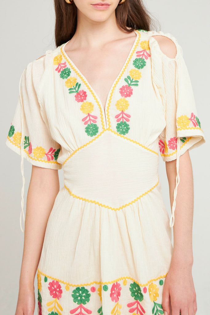 Robe Clémence - Cream