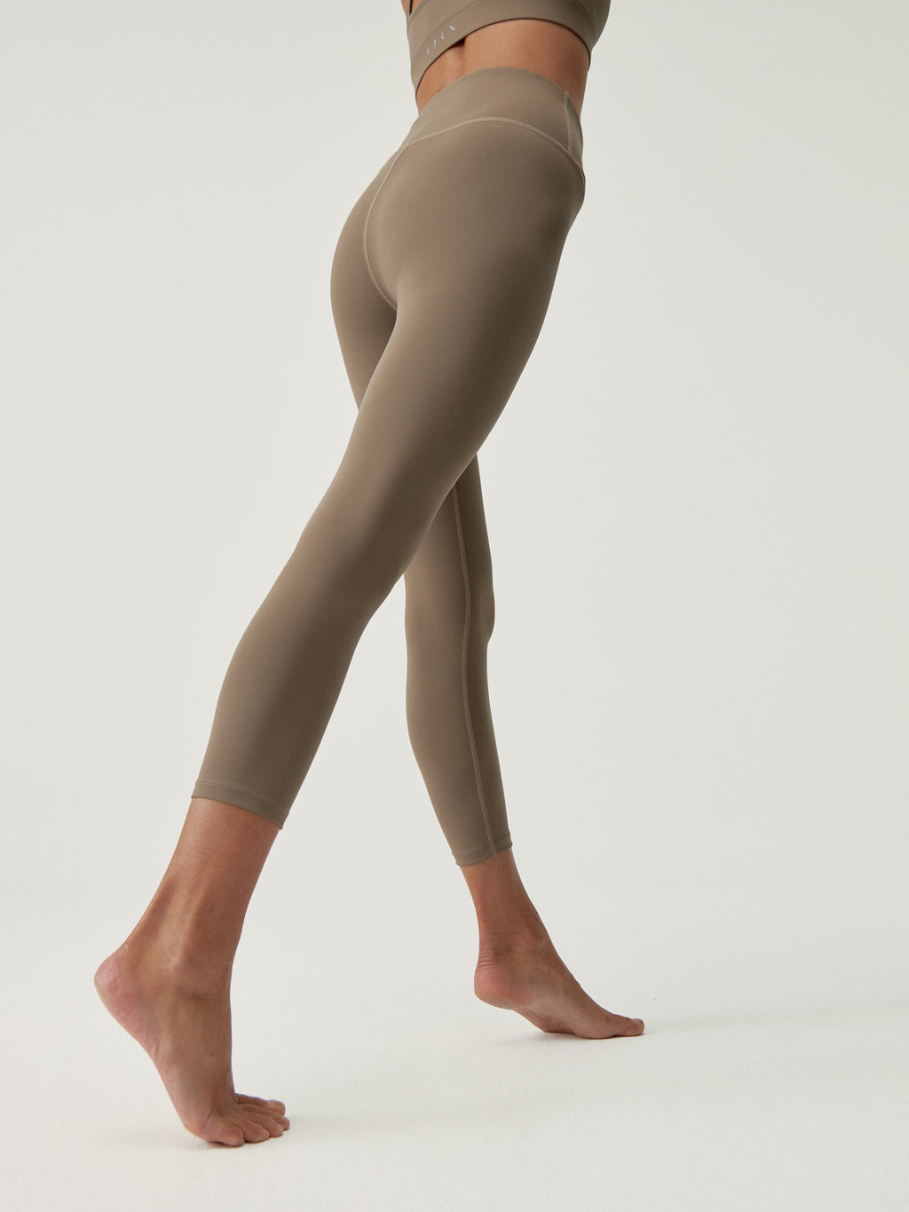 Cléo Legging - Fossile/Blanc - Femme
