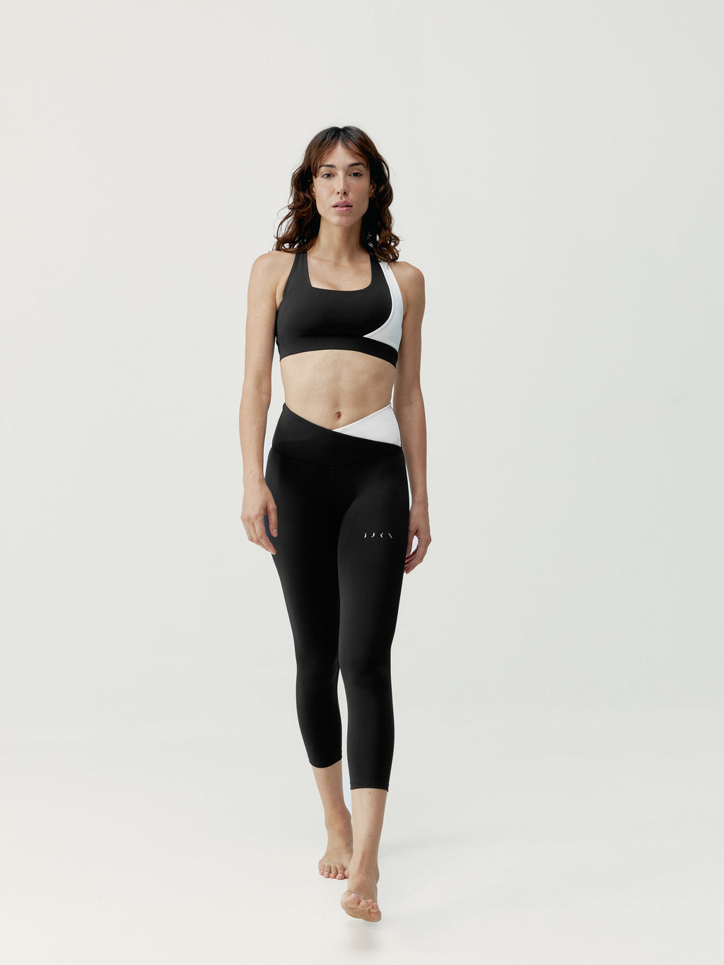 Legging Cleo - Craie Noire/Blanche - Femme