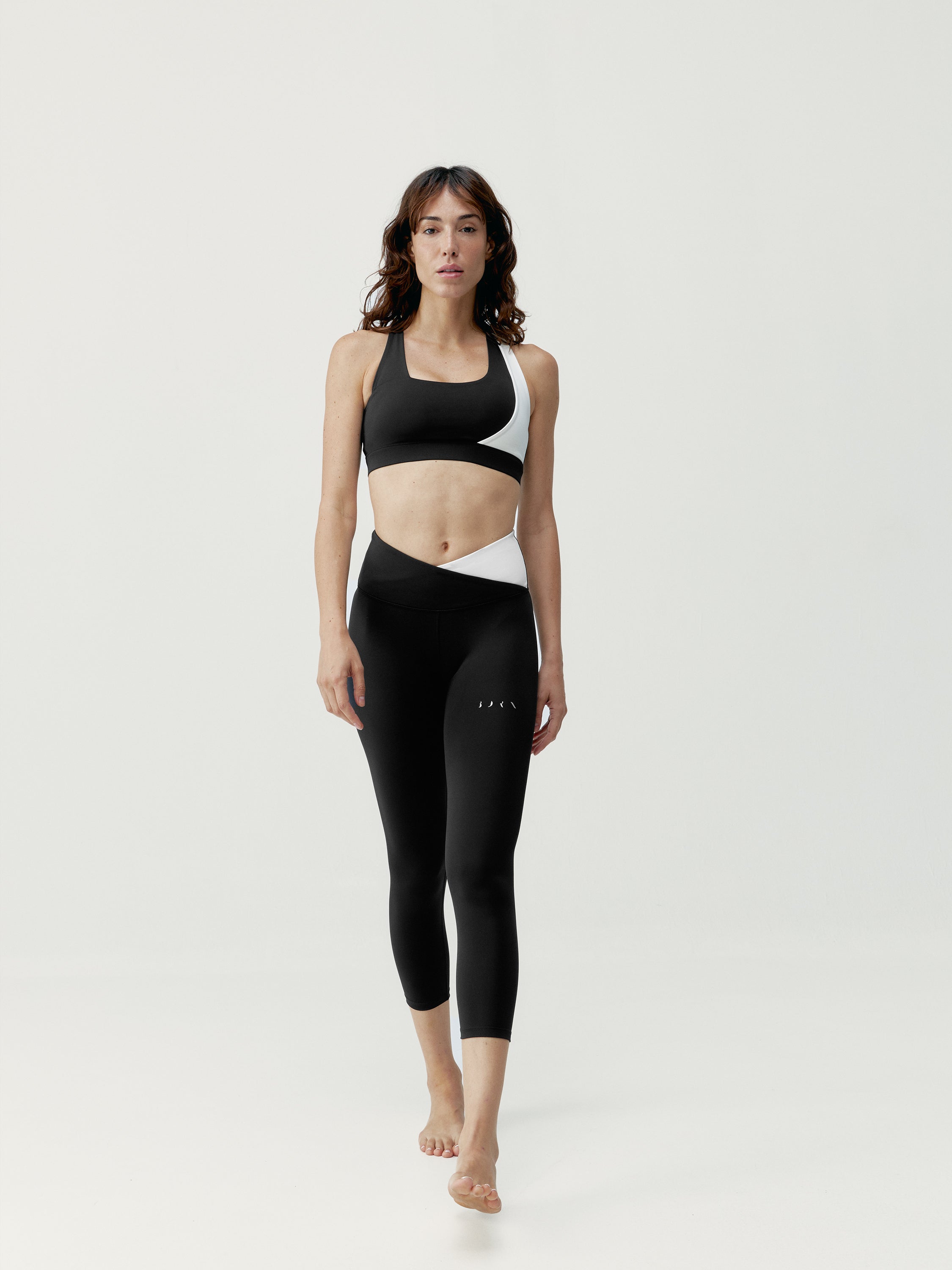 Legging Cleo - Craie Noire/Blanche - Femme