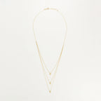Collier Multi Rangs "Losange"  Or Jaune 375/1000