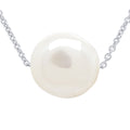 Collier Chainage Perle 10-11 Mm - Argent 925 - Grimaldi