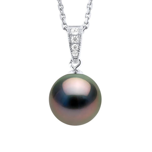 Colliers Joaillerie Perle De Tahiti Rondes - Taille De 8 À 11 Mm - Argent 925 - Poekama