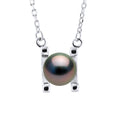 Collier Perle De Culture De Tahiti Ronde 8-9 Mm - Argent 925 - Imani