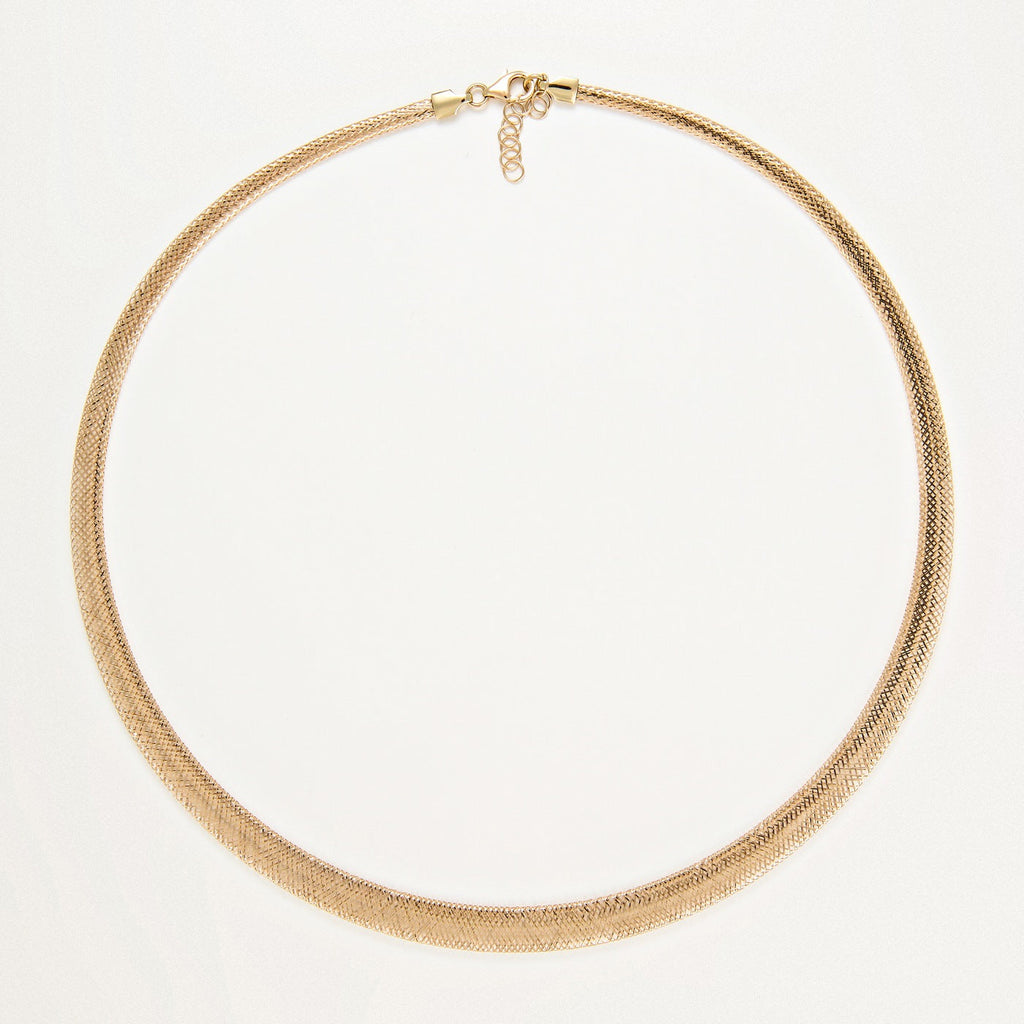Collier " Scintillant " Diamètre 0,7 Or Jaune 375/1000 - Or Jaune 375/1000