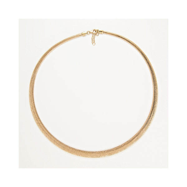 Collier " Scintillant " Or Jaune 375/1000