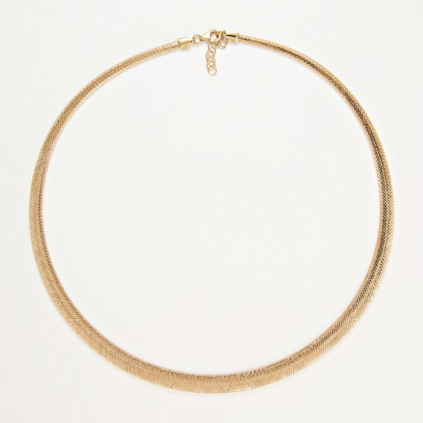 Collier " Scintillant " Diamètre 0,7 Or Jaune 375/1000 - Or Jaune 375/1000