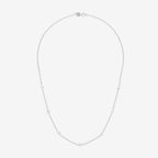 Collier "Sunshine" D0,22/7 - Or Blanc 375/1000
