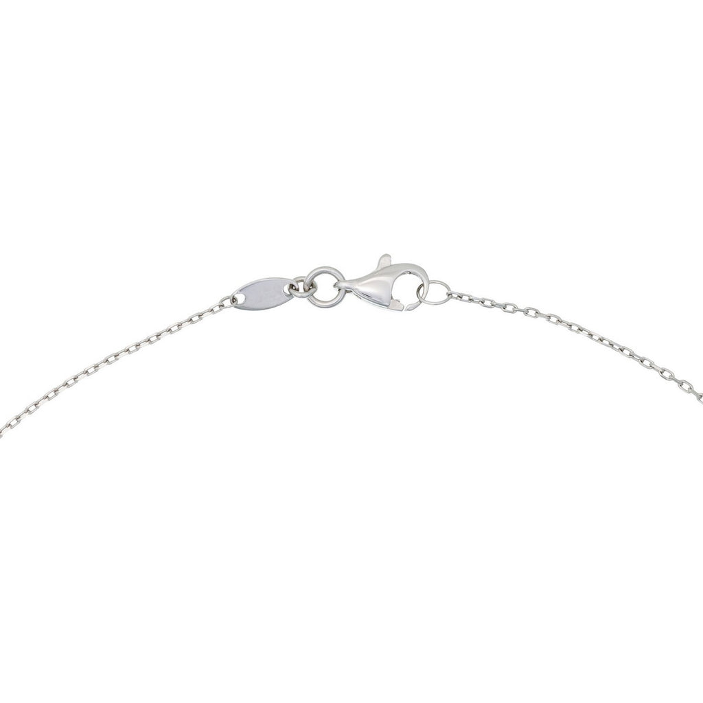 Collier "Sunshine" Diamants 0,22/7 - Or Blanc
