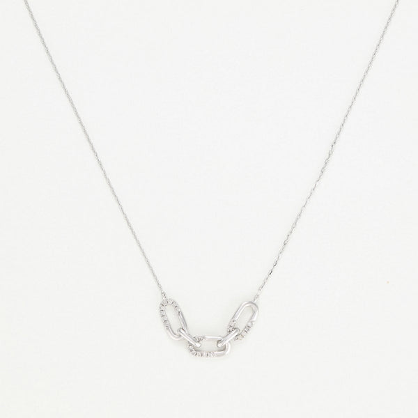 Collier "Sorina" D0,13/24 - Or Blanc