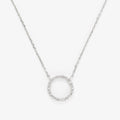Collier "Ronda" D0,035/10 - Or Blanc 375/1000