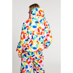 Manteau Flower Print Quilted