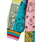 Manteau Bandana Print Quilted
