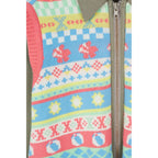 Manteau Fair Isle Overlay