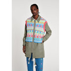 Manteau Fair Isle Overlay