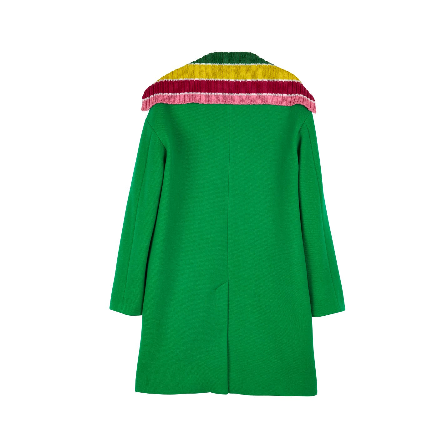 Manteau Ribbed Collar Patch