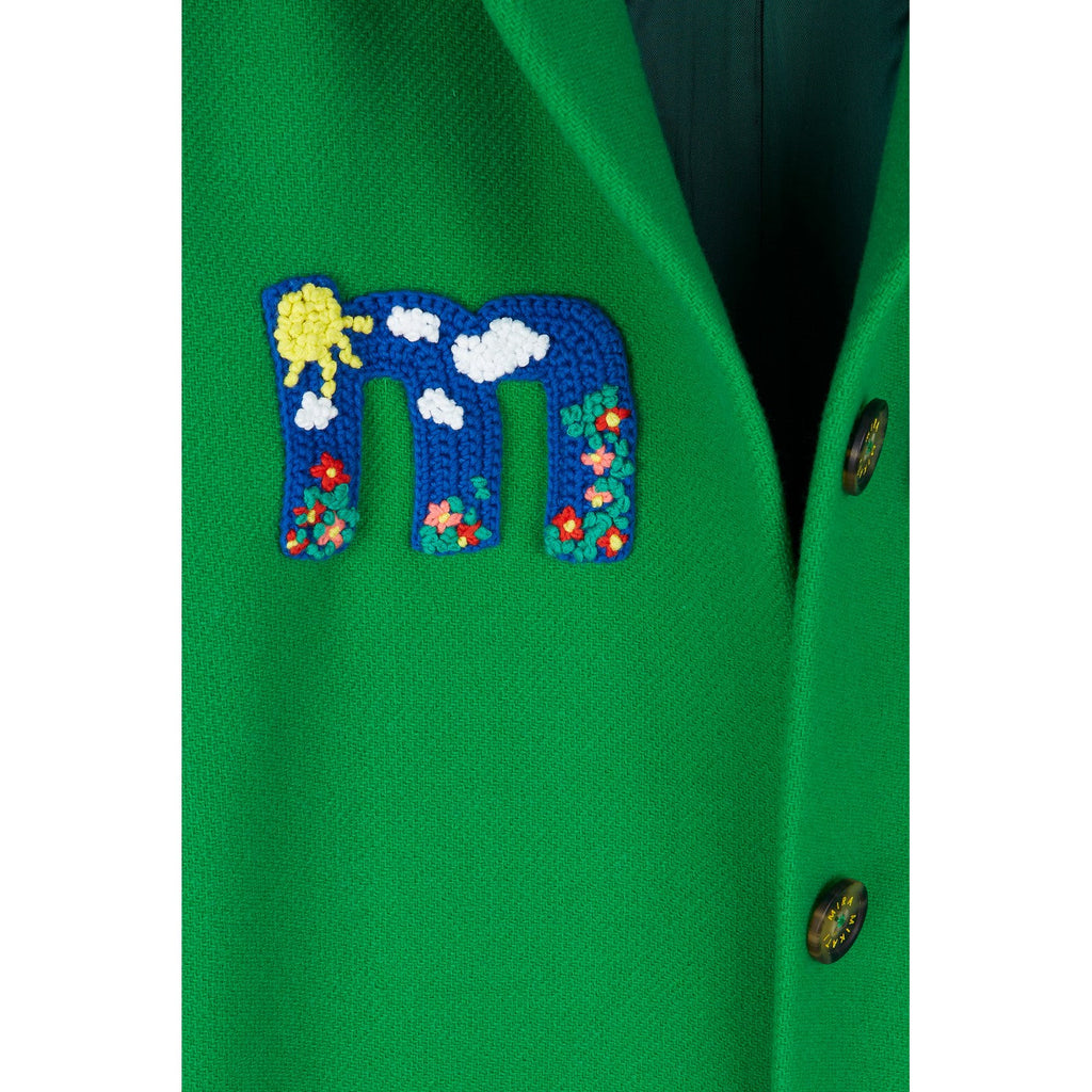 Manteau Ribbed Collar Patch