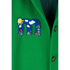 Manteau Ribbed Collar Patch