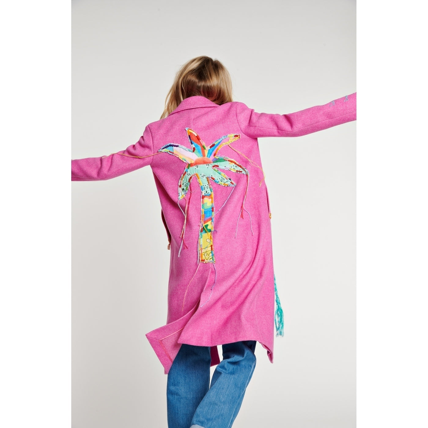Manteau Palm Tree Applique