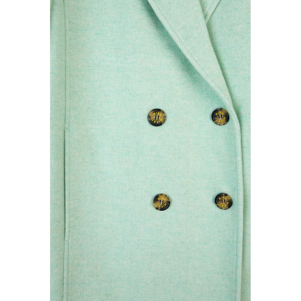 Manteau Pale Green Double Breasted